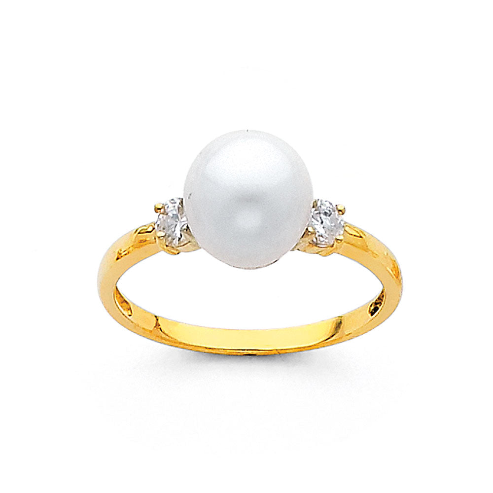 14KY Pearl Ring (RG696)