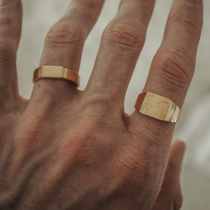 Men's rings